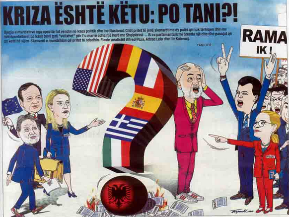 Das Debakel einer korrupten EU,Berliner, US Politik im Süd Balkan