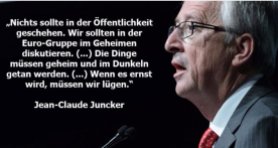 Jean-Claude Juncker. Profi Krimineller der Finanz- und Betrugs Mafia in der EU und für Geldwäsche